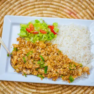 Fish Dullet 
Chopped fresh tilapia mixed onion, Jalapeno pepper, seasoned with herbed olive oil &amp; mitmita.