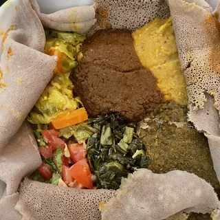 Veggi combo with rice