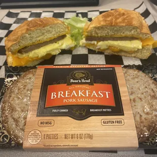Breakfast sandwich