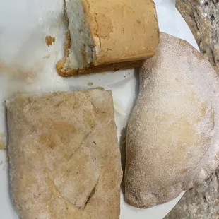 These didn't stand a chance. The squared one is like a cheesecake