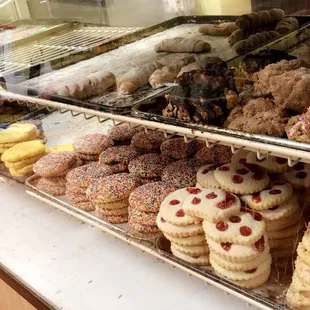 a variety of donuts and pastries