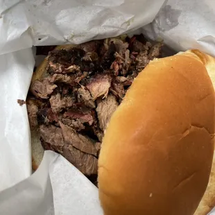 Beef Brisket Sandwich