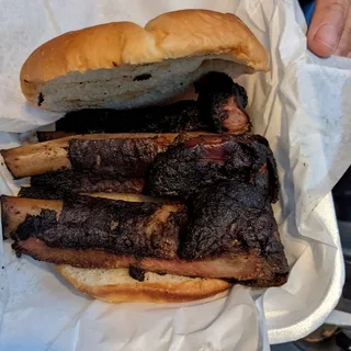 Pork Ribs Sandwich