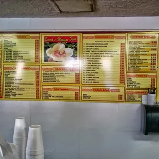 Menu.