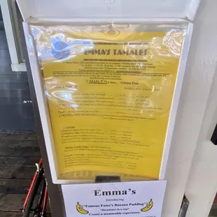 10.17.20 Emma's offers over 14 varieties of fresh tamales, Meat, Seafood, Vegetarian, and Vegan