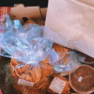 their corn chips are the best &amp; habanero salsa was buy one get one free