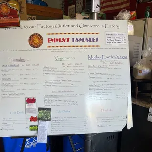 Menu display
