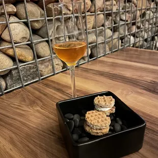 $95 tasting menu opening item