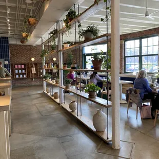 Wide view of restaurant.