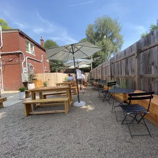 Back patio