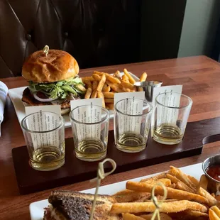 Whiskey Wednesdays $4 OFF all flights and 1/2 OFF Burgers!