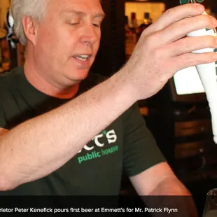 Owner Peter Kenefick via Emmet's website