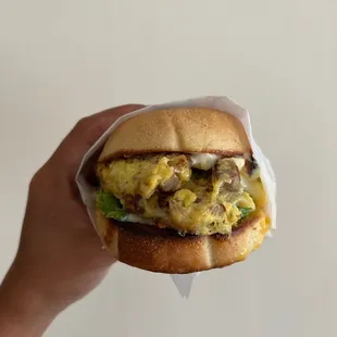 Little breakfast sandwich