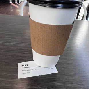 Coffee is great too.