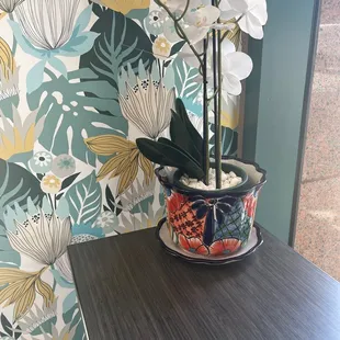 Lunch by the window at Emmita's Cafe