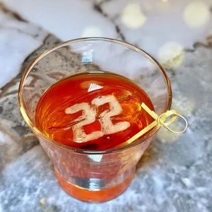 Old Fashioned - perfect.  *made by Andrew