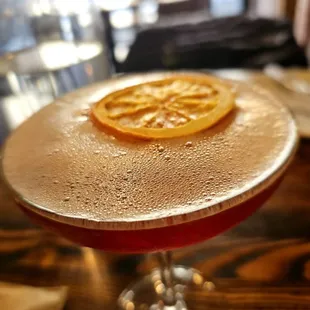 Fiscally Irresponsible- Bourbon, punt e mes, maraschino, cynar, cinnamon, and orange. $15. Excellent cocktail. Would recommend