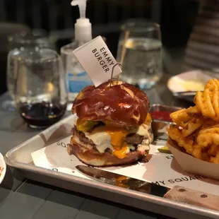 MARCH ONLY THE EMMY BURGER