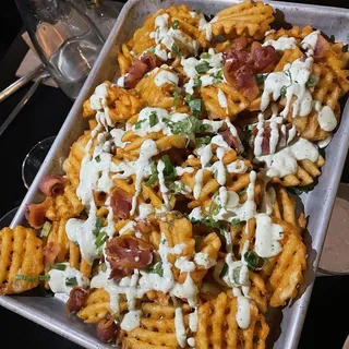Seasoned Waffle Fries