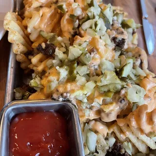 Chopped Cheese Burger