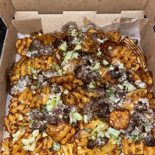 Chopped Cheese Burger