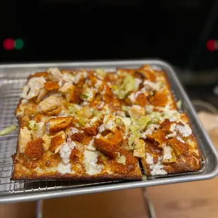 Hot Chicken Pizza