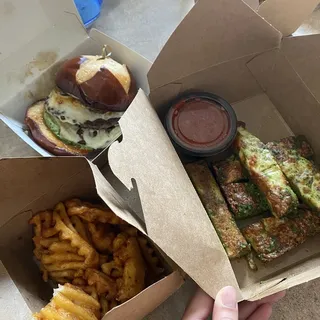 Cheesy Garlic Sticks