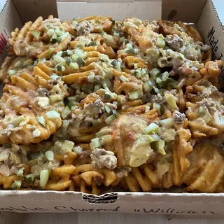 Chopped Cheese Burger