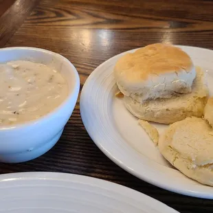 Biscuits and gravy