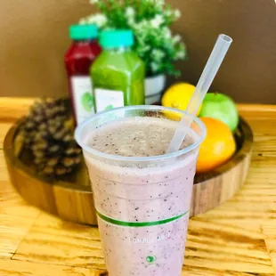 Berry Goodness smoothie. It&apos;s looks &quot;berry&quot; good!!