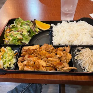 chicken teriyaki bento