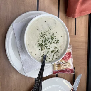 Clam chowder