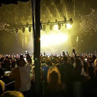 a crowd of people at a concert