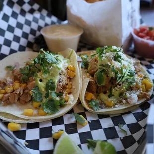 Chicken tacos