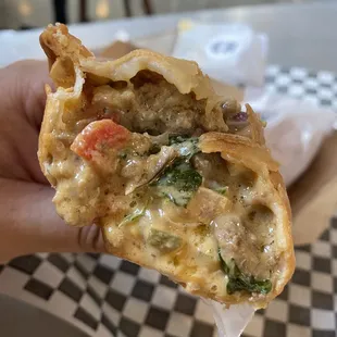 Cheeseburger Empanada