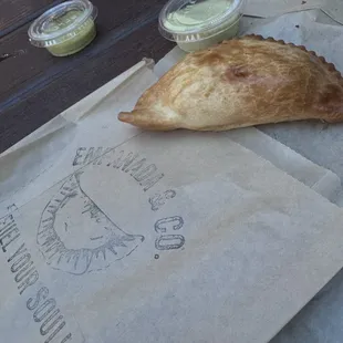 Chicken and Chicken N Cheese Empanada