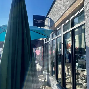 Exterior of the restaurant