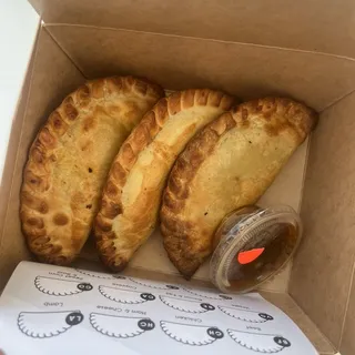 Mushroom and Goat Cheese Empanada