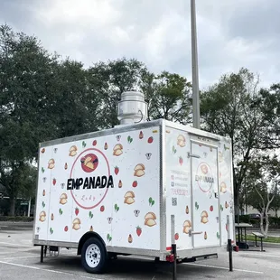 Breakfast empanadas now serving at Tetherball Coffee across the lot!