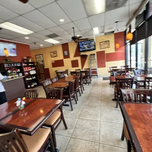 empty dining area