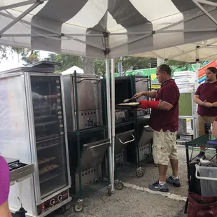 On-site ovens for fresh food!