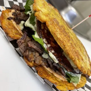 Steak Patacon (H)