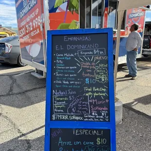 Local menu
