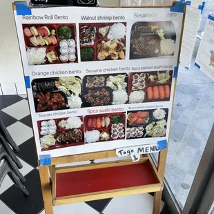 Bento menu
