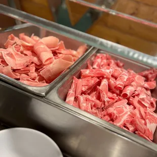 Chicken and pork