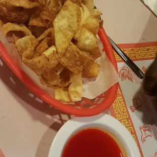 Wonton Strips