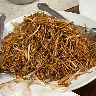 Soy sauce chow mein