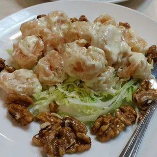 Honey Walnut Prawns