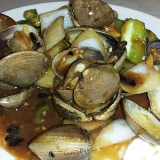 Clams with Black Bean Sauce