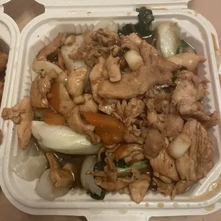 Chicken with Tender Green
